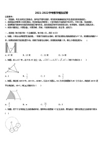 2022届河南省南阳南召县联考中考数学最后一模试卷含解析