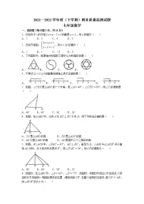 吉林省长春市朝阳区2021-2022学年七年级下学期期末数学试题(含答案)