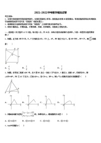 2022届黑龙江省齐齐哈尔市拜泉县中考数学模拟预测试卷含解析