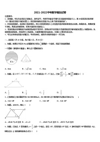 2022届湖北省恩施州市级名校十校联考最后数学试题含解析