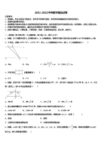 2022届湖南省长沙市湖南师大附中教育集团十校联考最后数学试题含解析