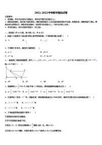 2022届湖南永州市祁阳县重点中学中考冲刺卷数学试题含解析