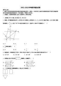 2022届湖南省长沙市师大附中教育集团第十市级名校中考五模数学试题含解析