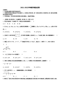 2022届湖南省湘西州重点中学中考三模数学试题含解析