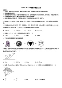 2022届吉林省白城市名校十校联考最后数学试题含解析