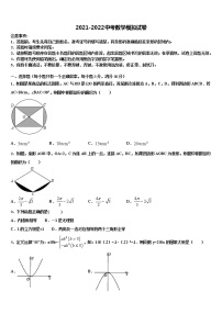 2022届湖南长沙明德旗舰达标名校中考一模数学试题含解析