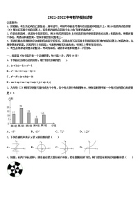 2022届湖北省武汉第二初级中学中考数学仿真试卷含解析