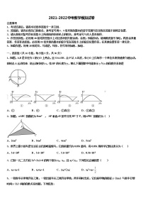 2022届湖北省武汉二中广雅中学中考冲刺卷数学试题含解析