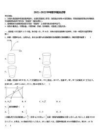 2022届吉林省长春市东北师大附中(明珠校区)中考数学模试卷含解析