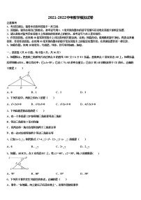 2022届江苏省常州市金坛区市级名校中考试题猜想数学试卷含解析