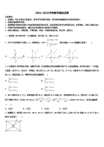 2022届江苏省无锡新区中考数学模拟试题含解析