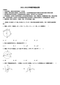 2022届江苏省射阳县中考数学考试模拟冲刺卷含解析