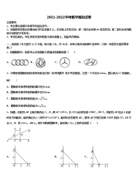 2022届江苏省盐城市部分地区达标名校中考数学考试模拟冲刺卷含解析