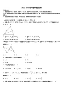 2022届辽宁沈阳市大东区重点达标名校中考冲刺卷数学试题含解析