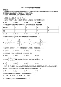 2022届辽宁省锦州市第十九中学中考数学模拟试题含解析