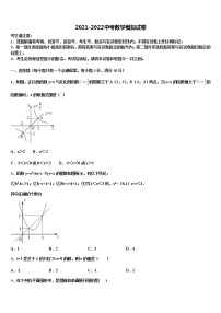 2022届辽宁省大石桥市实验中学中考数学适应性模拟试题含解析