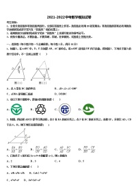 2022届内蒙古巴彦淖尔市三县五校中考数学考试模拟冲刺卷含解析