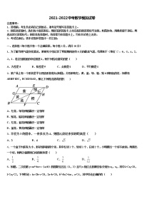 2022届辽宁省朝阳市名校中考联考数学试卷含解析