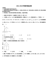 2022届辽宁省沈阳市实验北重点名校中考五模数学试题含解析