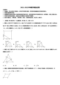 2022届山东省冠县重点达标名校中考数学押题试卷含解析