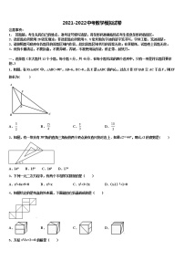 2022届山东省济南外国语学校中考猜题数学试卷含解析