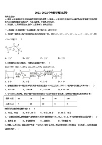 2022届山东省聊城市东昌府区中考二模数学试题含解析