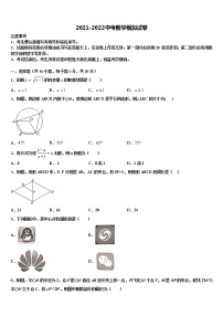 2022届陕西省三原县市级名校中考数学仿真试卷含解析