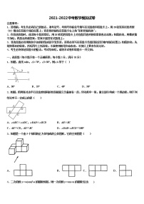 2022届山东省枣庄市第九中学中考数学猜题卷含解析