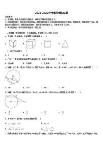 2022届山西省运城市芮城县重点达标名校中考联考数学试卷含解析