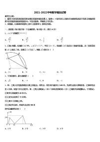 2022届山东省枣庄市台儿庄区中考数学全真模拟试题含解析