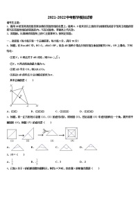 2022届陕西省西安市雁塔区陕西师大附中中考数学考试模拟冲刺卷含解析