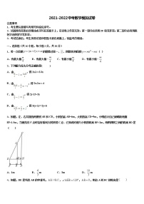 2022届深圳龙文重点名校中考五模数学试题含解析