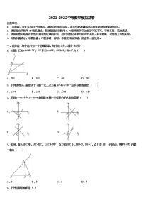 2022届上海市廊下中学中考数学四模试卷含解析