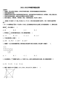 2022届四川乐山市犍为县中考数学最后冲刺浓缩精华卷含解析