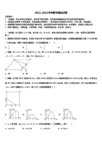 2022届四川省广安友谊中学中考数学押题试卷含解析