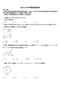 2022届四川省仁寿县中考数学模试卷含解析