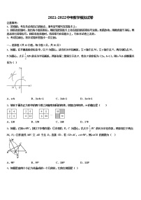 2022届四川省乐山市犍为县市级名校中考五模数学试题含解析