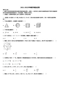 2022届天津市滨海新区重点达标名校中考数学对点突破模拟试卷含解析