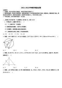 2022届四川省泸州市初中数学毕业考试模拟冲刺卷含解析