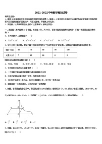 2022届浙江宁波董玉娣中学中考数学最后冲刺模拟试卷含解析