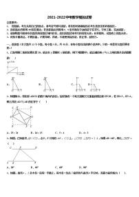 2022届山东德州七中学中考数学模拟预测试卷含解析