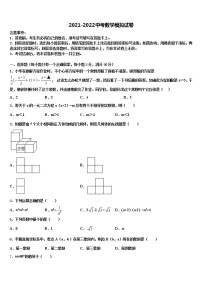 2022届内蒙古自治区兴安盟两旗一县市级名校中考数学模拟精编试卷含解析