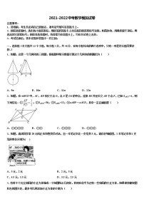 2022届浙江省嘉兴市名校中考数学考前最后一卷含解析