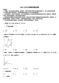 2022届浙江省温州市平阳县重点达标名校中考数学模拟试题含解析