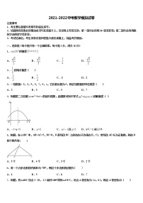 2022届浙江省绍兴县重点达标名校初中数学毕业考试模拟冲刺卷含解析