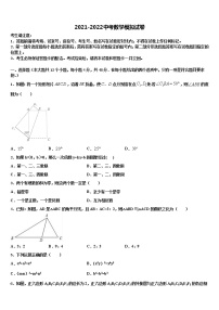 2022届浙江省宁波北仑区东海实验校中考数学考前最后一卷含解析