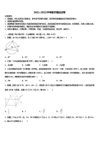 2022届浙江省台州玉环重点中学中考冲刺卷数学试题含解析