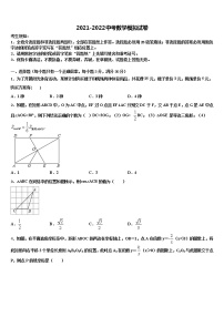 2022年安徽省毫州市涡阳县中考联考数学试题含解析