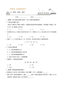 2021学年4.2 直线、射线、线段达标测试