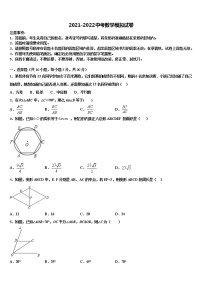 2022年安徽省宿州市埇桥集团达标名校中考数学模拟精编试卷含解析